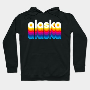 Alaskan Pride Northern Attitude Design, Alaskan grown Design Hoodie